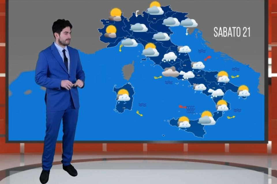 Meteo del 21 Gennaio