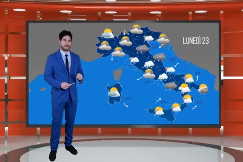 Prevesioni meteo 23 Gennaio 23