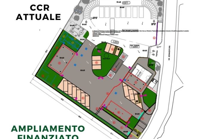 Martina Franca- Proroga di 40 giorni per i lavori di ampliamento del CCR di Ortolini con area riuso