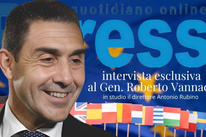 Il Generale Vannacci in diretta su Puglia Press intervistato dal nostro direttore