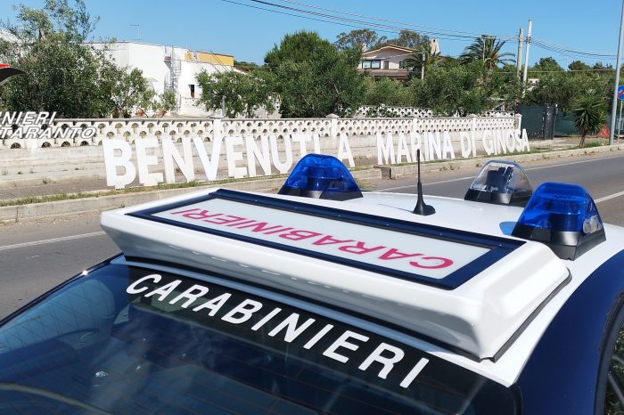 Marina di Ginosa: figlio violento arrestato per estorsione e maltrattamenti