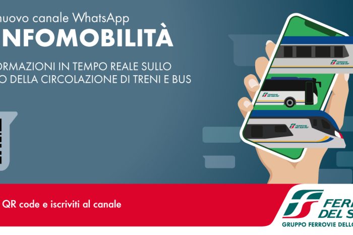 "FSE Infomobilità": il nuovo servizio WhatsApp di Ferrovie del Sud Est