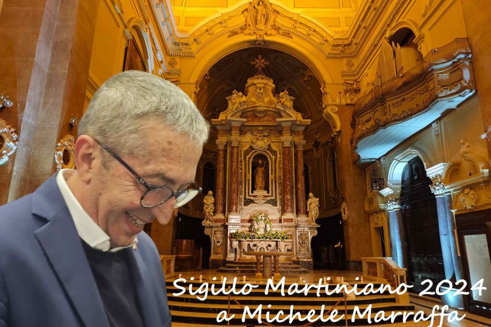 Sigillo Martiniano 2024 a Michele Marraffa
