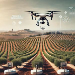 Agricoltura 4.0: i droni arrivano tra gli olivi pugliesi