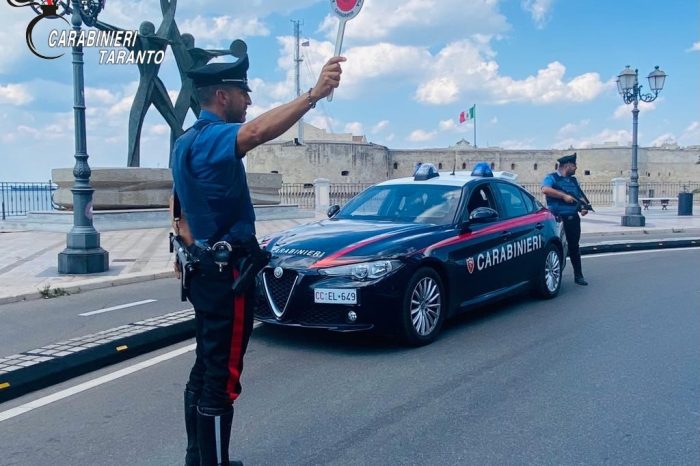 Droga a Taranto, 42enne arrestato in flagrante