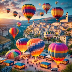 Il cielo di Laterza si colora con il Canyon Balloon Festival