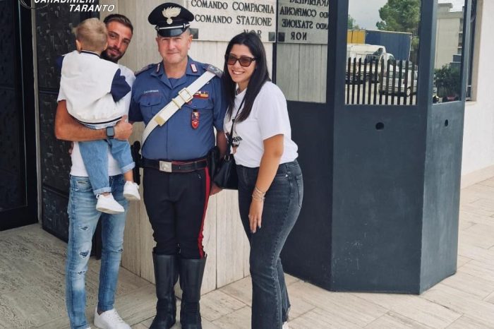 Castellaneta: bimbo rischia di soffocare, i Carabinieri lo salvano in extremis