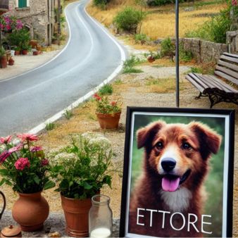 Ettore, il cane di quartiere, ucciso da un’auto: comunità in rivolta