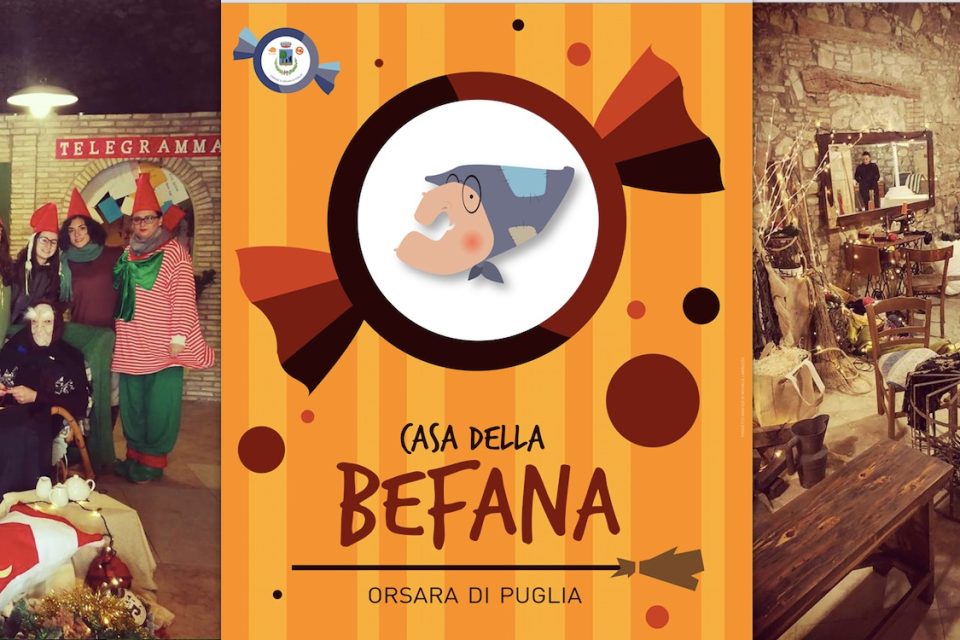 Orsara di Puglia: la casa della befana incanta grandi e piccoli