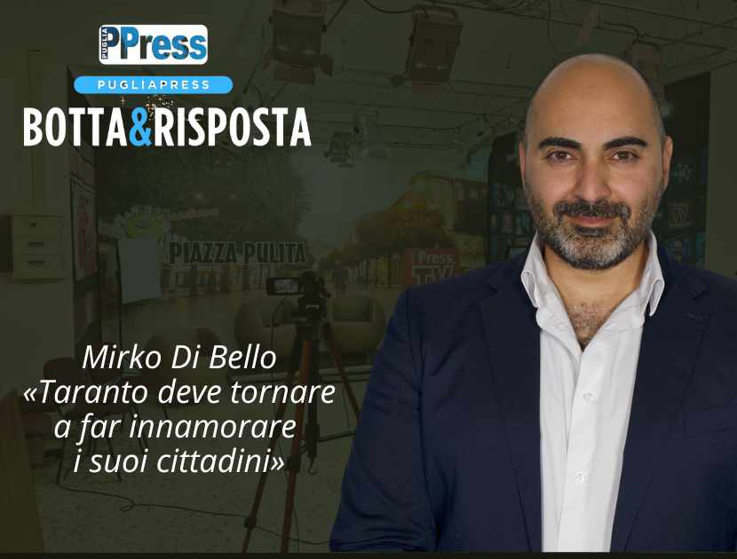 Mirko Di Bello (Adesso): Taranto deve tornare a far innamorare i suoi cittadini"